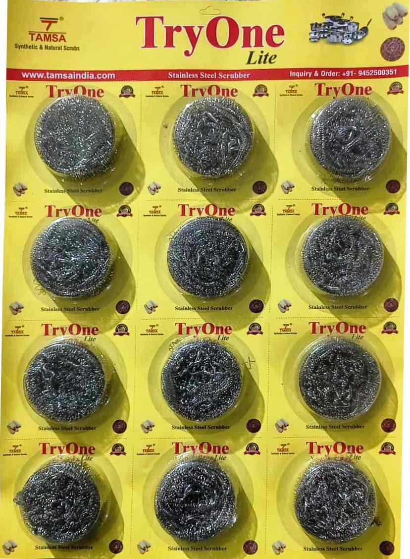 Stainless Steel Scrubber-Lite Pack of 12